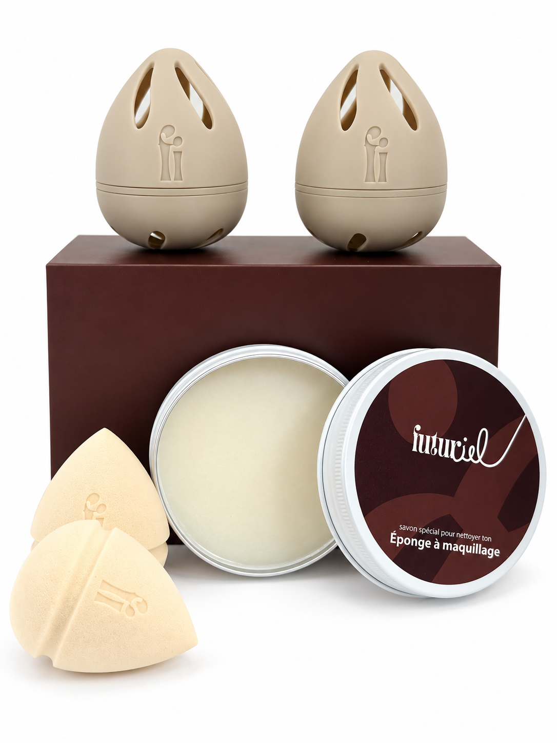 Duo supports Beauty blender avec savon