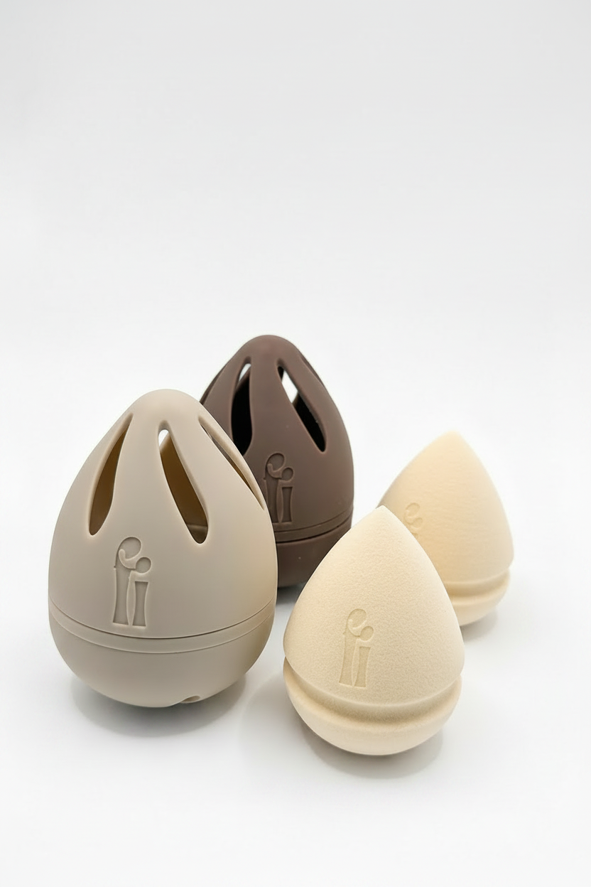 Duo de supports pour beauty blender