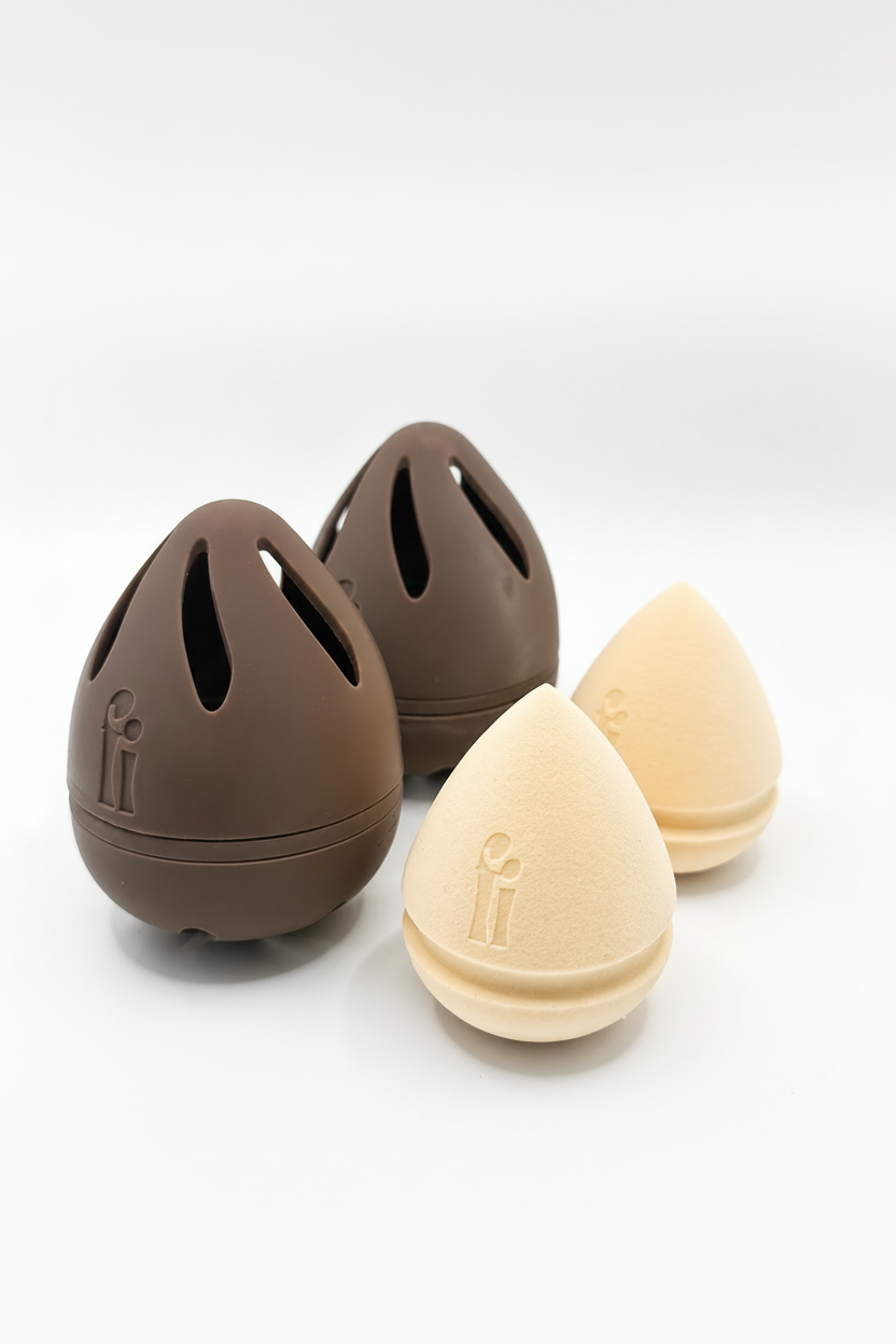 Duo de supports pour beauty blender